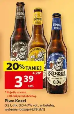 Auchan Piwo** KOZEL oferta