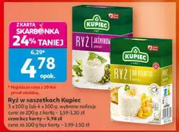 Auchan Ryż w saszetkach Kupiec oferta