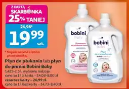 Auchan Płyn do płukania lub płyn do prania Bobini Baby oferta