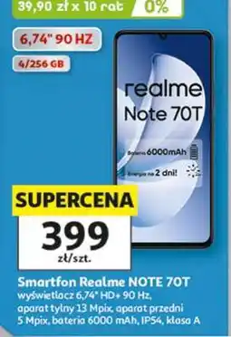 Auchan Smartfon REALME NOTE 70T oferta