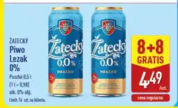 ALDI ŽATECKÝ Piwo Lezak 0% oferta