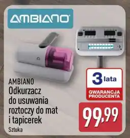 ALDI AMBIANO Odkurzacz do usuwania roztoczy do mat i tapicerek oferta