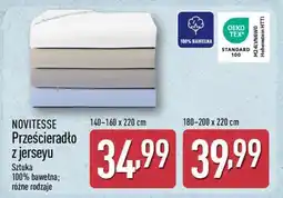 ALDI NOVITESSE Prześcieradło z jerseyu oferta