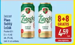 ALDI ŽATECKÝ Piwo Světly Ležák oferta
