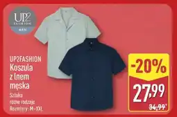 ALDI UP2FASHION Koszula z lnem męska oferta