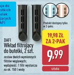 ALDI DAFI Wkład filtrujący do butelki, 2 szt oferta