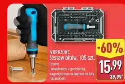 ALDI Zestaw bitów Workzone oferta