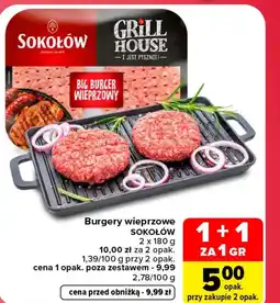 Carrefour Burgery Sokołów oferta
