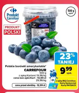 Carrefour Borówki amerykańskie Carrefour oferta