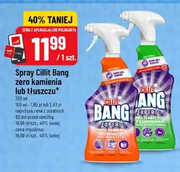 Polomarket Spray do czyszczenia Cillit Bang Expert Zero Kamienia i Brudu oferta