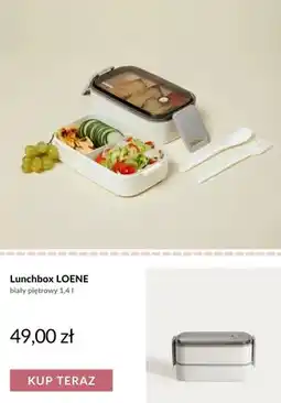 Homla Lunchbox Homla Loene biały piętrowy oferta
