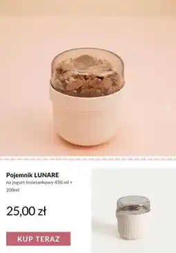Homla Pojemnik na jogurt Homla Lunare 450 ml + 200 oferta