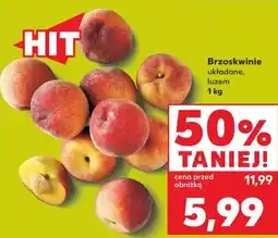 Kaufland Brzoskwinie układane, luzem oferta