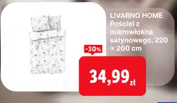 Lidl LIVARNO HOME Pościel z mikrowłókna satynowego, 220 × 200 cm oferta