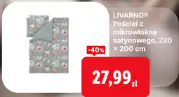 Lidl LIVARNO Pořciel z mikrowłókna satynowego, 220 × 200 cm oferta