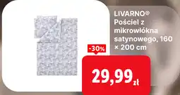 Lidl LIVARNO Pořciel z mikrowłókna satynowego, 160 × 200 cm oferta
