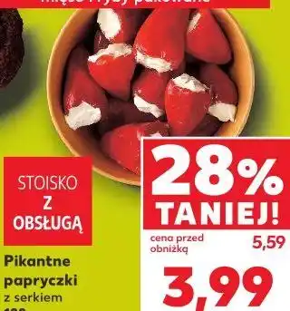 Kaufland Pikantne papryczki z serkiem oferta