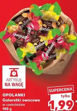 Kaufland Opolanki Galaretki owocowe w czekoladzie oferta