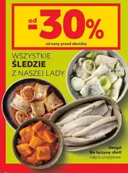 Kaufland Wszystkie śledzie z naszej lady oferta
