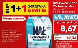 Kaufland NAŁĘCZOWIANKA Woda mineralna oferta