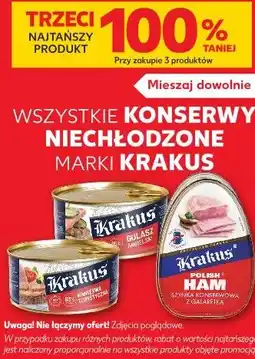 Kaufland Wszystkie konserwy niechłodzone marki Krakus oferta