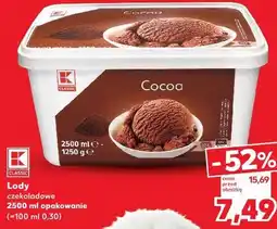 Kaufland Classic Lody czekoladowe oferta