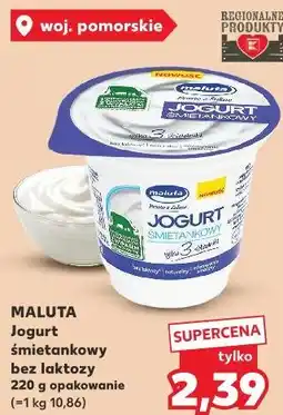 Kaufland Maluta Jogurt śmietankowy bez laktozy oferta