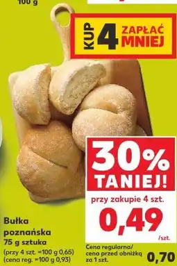 Kaufland Bułka poznańska oferta