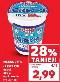 Kaufland Mlekovita Jogurt typ grecki oferta