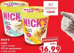Kaufland Lody Nick's oferta
