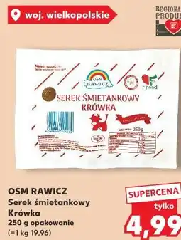 Kaufland OSM Rawicz Serek śmietankowy Krówka oferta