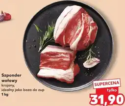 Kaufland Szponder wołowy krojony oferta
