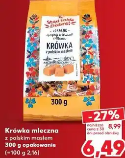 Kaufland Krówka mleczna z polskim masłem Stąd takie Dobre! oferta