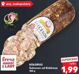 Kaufland KOŁDRAS Salceson od Kołdrasa oferta