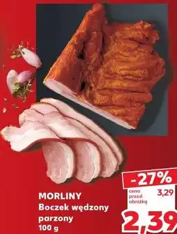 Kaufland MORLINY Boczek wędzony parzony oferta