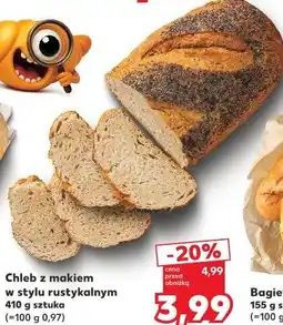 Kaufland Chleb z makiem w stylu rustykalnym oferta