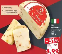 Kaufland Ser Pecorino z czerwonym chili oferta