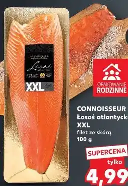 Kaufland Connoisseur Łosoś atlantycki XXL filet ze skórą oferta