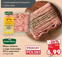 Kaufland Stoisko Mięsne Mięso mielone z nogi z kurczaka oferta
