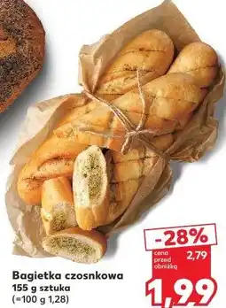 Kaufland Bagietka czosnkowa oferta