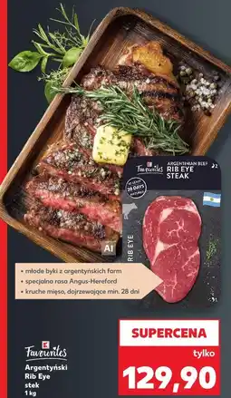 Kaufland K-Favourites Argentyński Rib Eye stek oferta