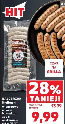 Kaufland Balcerzak Kiełbaski wieprzowe na wzór bawarskich oferta