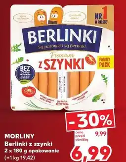 Kaufland Morliny Berlinki z szynki oferta