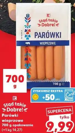 Kaufland Stąd takie Dobre! Parówki wieprzowe oferta