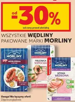 Kaufland Wszystkie wędliny pakowane marki Morliny oferta