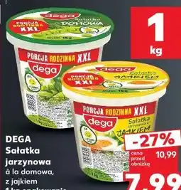Kaufland Dega Sałatka jarzynowa à la domowa, z jajkiem oferta