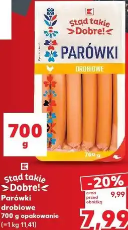 Kaufland Stąd takie Dobre! Parówki drobiowe oferta
