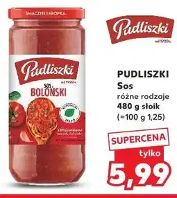 Kaufland Pudliszki Sos różne rodzaje oferta