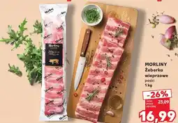Kaufland Morliny Żeberka wieprzowe paski oferta