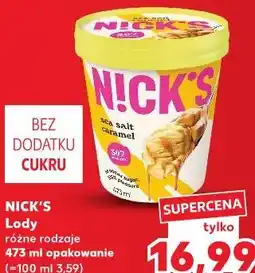 Kaufland Nick's Lody oferta